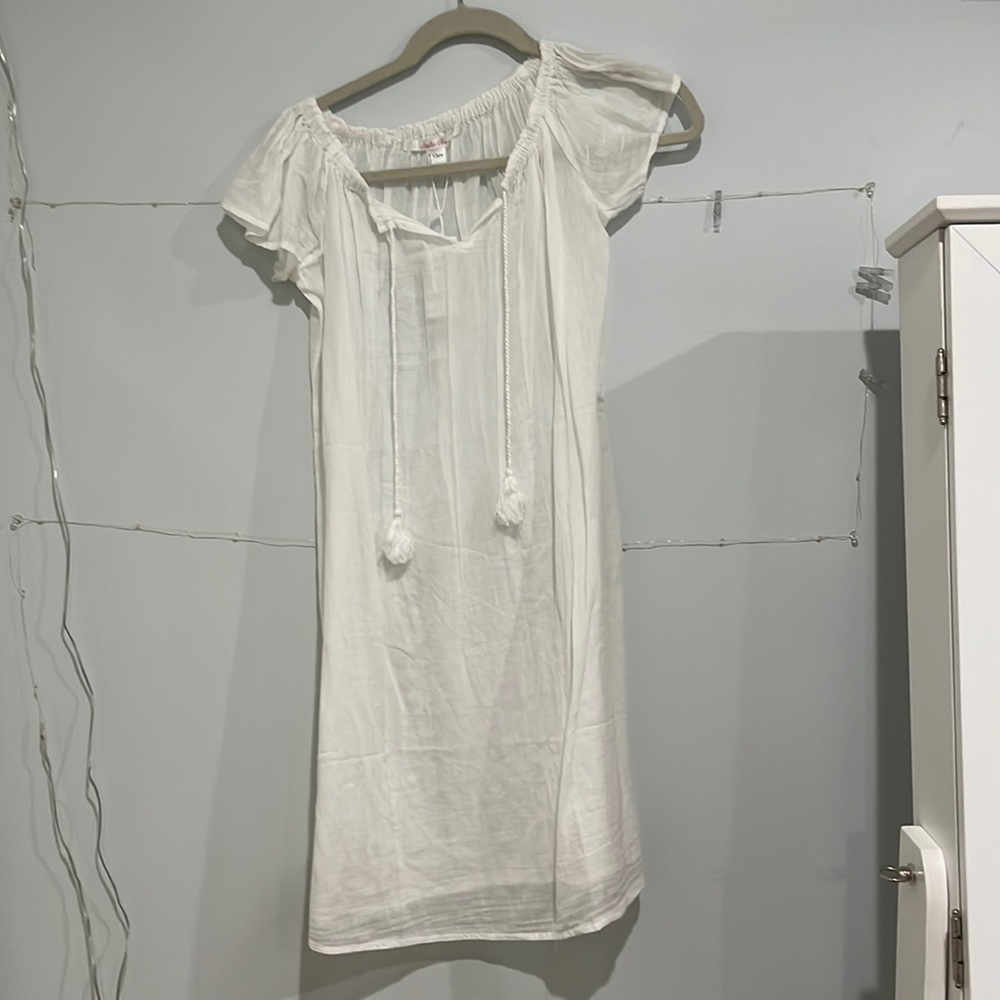 White Stella Cove bathing suit coverup